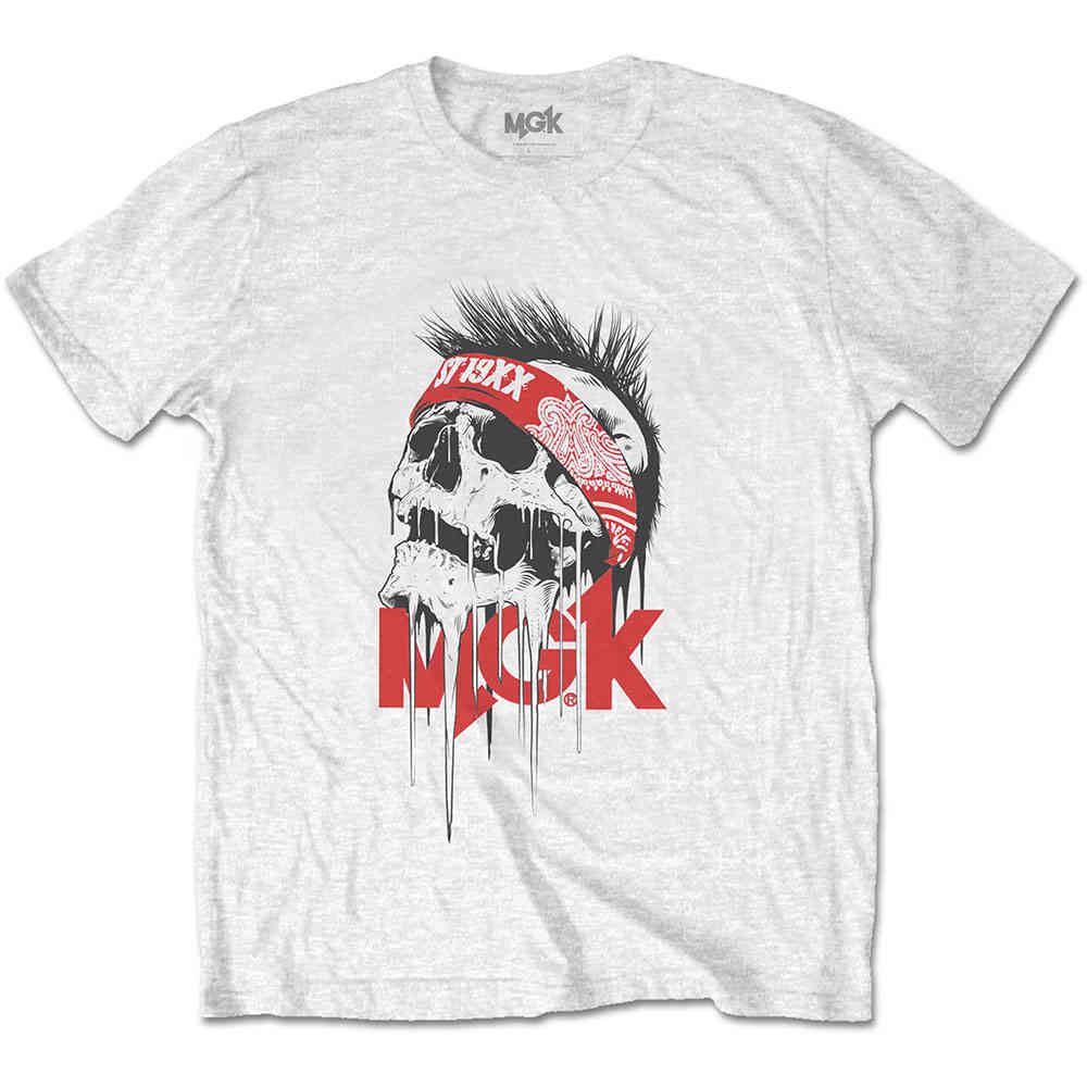 Machine Gun Kelly - Invincible Heren Tshirt - Wit